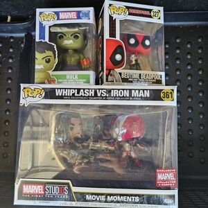 Funko Pop Marvel Figures Set Bundle